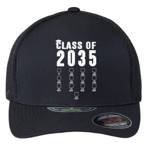 Class Of 2035 Graduation Countdown Flexfit Unipanel Trucker Cap