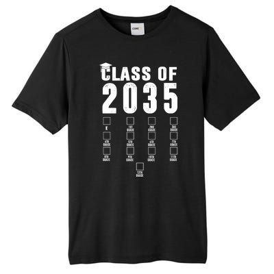 Class Of 2035 Graduation Countdown Tall Fusion ChromaSoft Performance T-Shirt