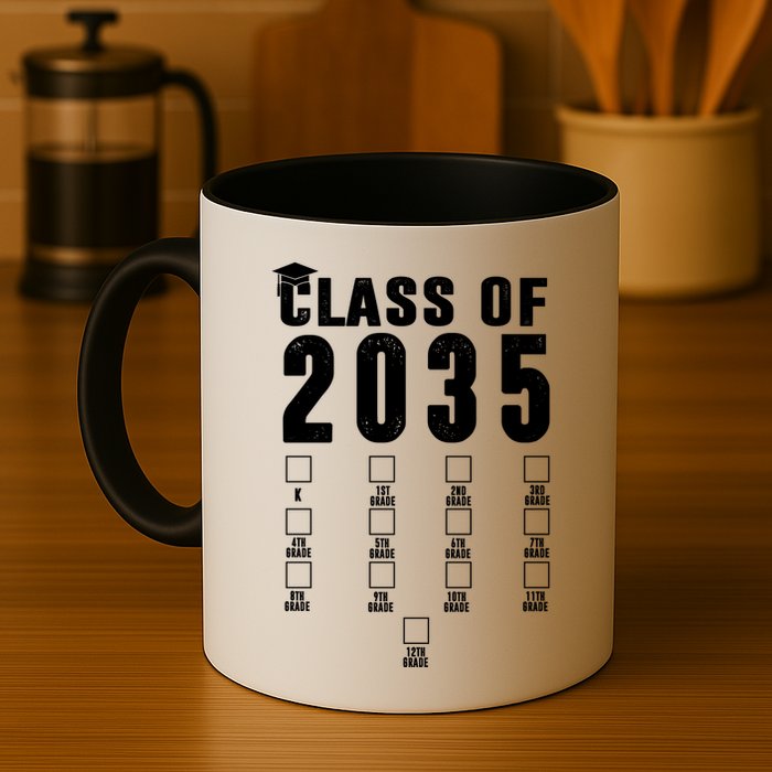 Class Of 2035 Graduation Countdown Mug