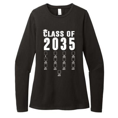 Class Of 2035 Graduation Countdown Womens CVC Long Sleeve Shirt