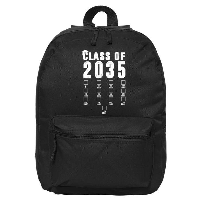 Class Of 2035 Graduation Countdown 16 in Basic Backpack