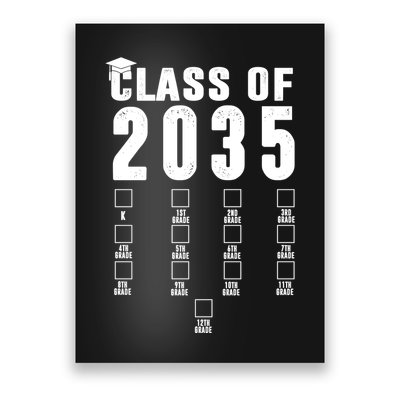 Class Of 2035 Graduation Countdown Poster