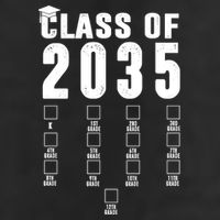 Class Of 2035 Graduation Countdown 25L Jumbo Tote