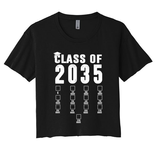 Class Of 2035 Graduation Countdown Crop Top