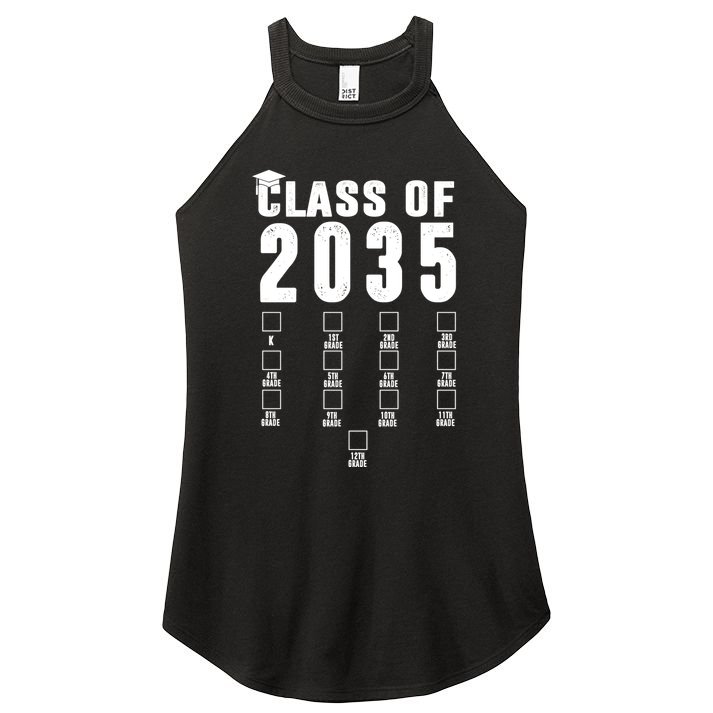 Class Of 2035 Graduation Countdown Women's Perfect Tri Rocker Tank