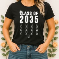 Class Of 2035 Graduation Countdown Womens T-Shirt