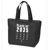 Class Of 2035 Graduation Countdown Zip Tote Bag