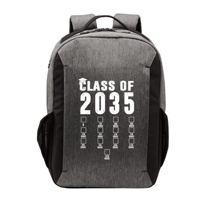 Class Of 2035 Graduation Countdown Vector Backpack
