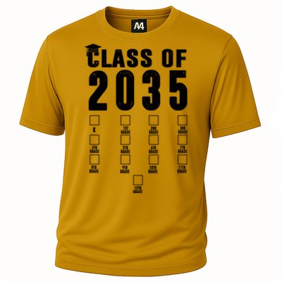 Class Of 2035 Graduation Countdown Cooling Performance Crew T-Shirt