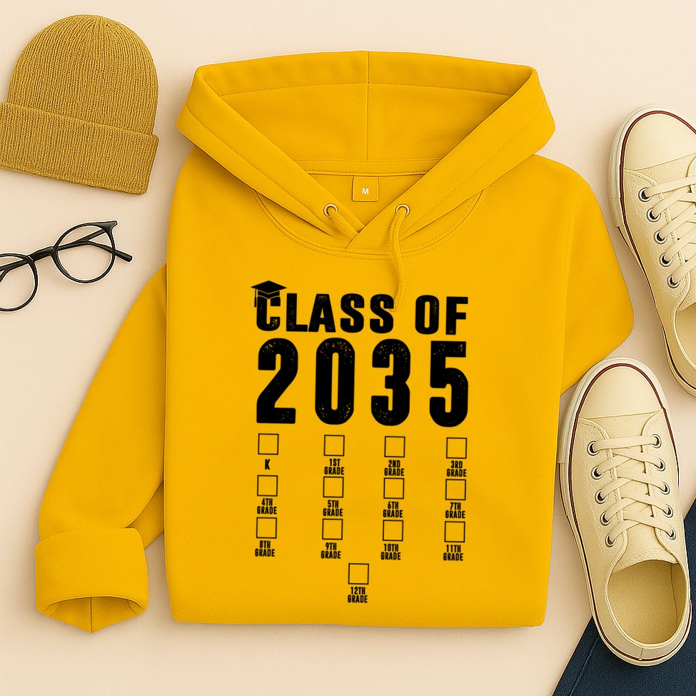 Class Of 2035 Graduation Countdown Hoodie