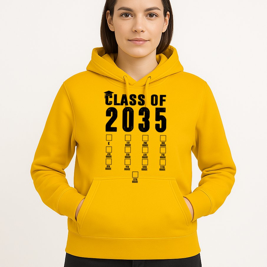 Class Of 2035 Graduation Countdown Hoodie