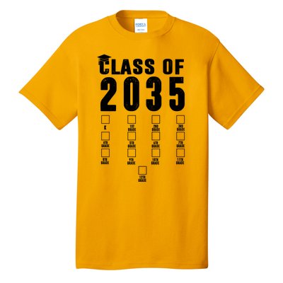 Class Of 2035 Graduation Countdown Tall T-Shirt