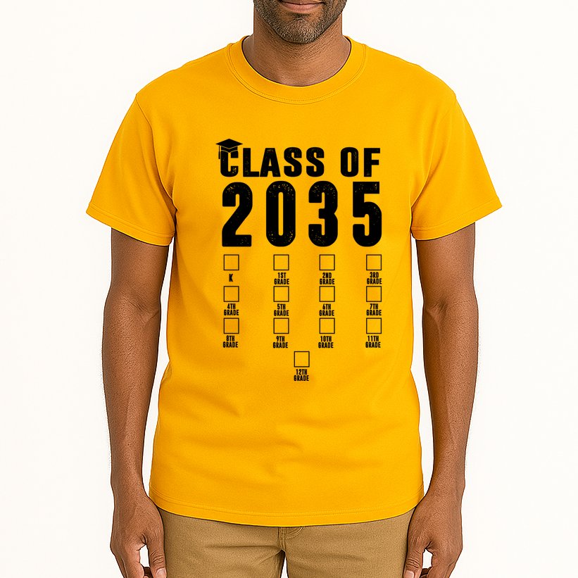Class Of 2035 Graduation Countdown Tall T-Shirt