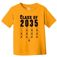Class Of 2035 Graduation Countdown Toddler T-Shirt