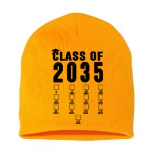 Class Of 2035 Graduation Countdown Short Acrylic Beanie