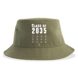 Class Of 2035 Graduation Countdown Sustainable Bucket Hat