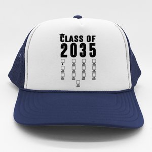 Class Of 2035 Graduation Countdown Trucker Hat