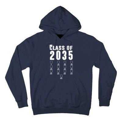 Class Of 2035 Graduation Countdown Tall Hoodie