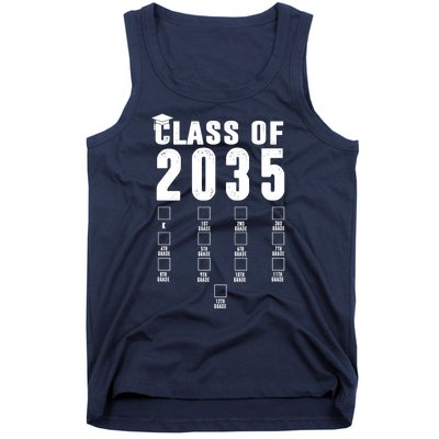 Class Of 2035 Graduation Countdown Tank Top