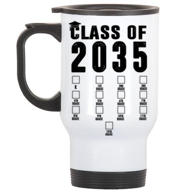 Class Of 2035 Graduation Countdown Stainless Steel Travel Mug