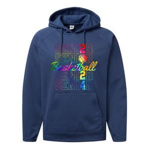 Class Of 2024 Senior Basketball Performance Fleece Hoodie