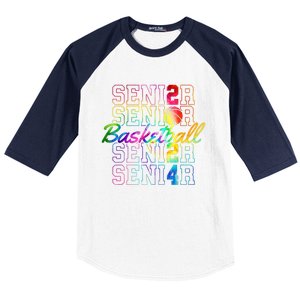 Class Of 2024 Senior Basketball Baseball Sleeve Shirt