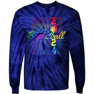 Class Of 2024 Senior Basketball Tie-Dye Long Sleeve Shirt