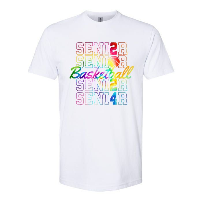 Class Of 2024 Senior Basketball Softstyle CVC T-Shirt