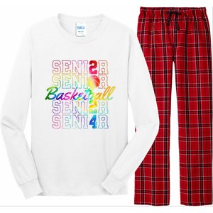 Class Of 2024 Senior Basketball Long Sleeve Pajama Set