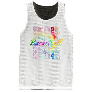 Class Of 2024 Senior Basketball Mesh Reversible Basketball Jersey Tank