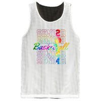 Class Of 2024 Senior Basketball Mesh Reversible Basketball Jersey Tank