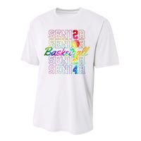 Class Of 2024 Senior Basketball Performance Sprint T-Shirt