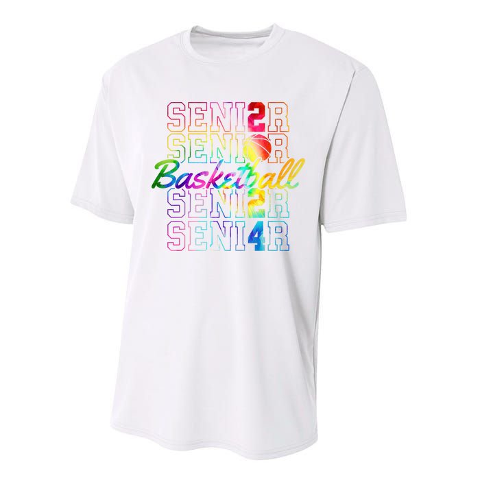 Class Of 2024 Senior Basketball Performance Sprint T-Shirt