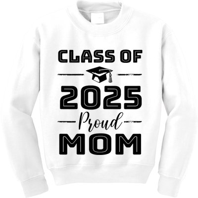 Class Of 2025 Senior 2025 Graduation Vintage School Mom 2025 Kids Sweatshirt
