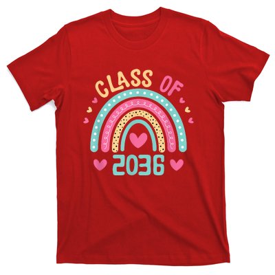 Class Of 2036 Grow With Me First Day Of School Graduation T-Shirt