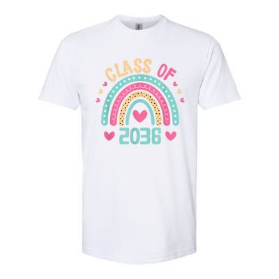 Class Of 2036 Grow With Me First Day Of School Graduation Softstyle CVC T-Shirt