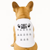 Class Of 2037 Grow With Me Handprint Prek 12th Grade Doggie Tank
