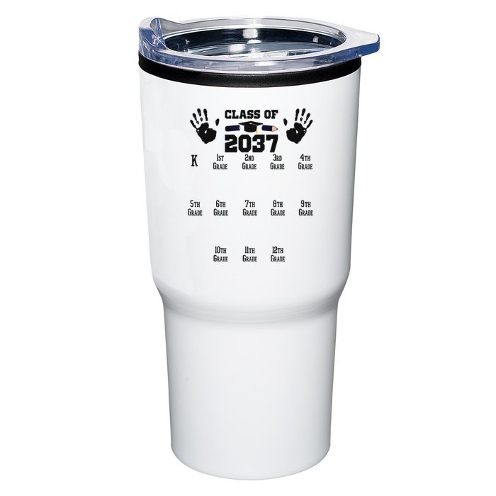 Class Of 2037 Grow With Me Handprint Prek 12th Grade Tumbler