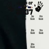Class Of 2037 Grow With Me Handprint Prek 12th Grade Infant Baby Jersey Bodysuit