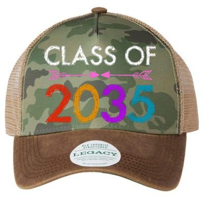 Class Of 2035 Cute Graduation Legacy Tie Dye Trucker Hat