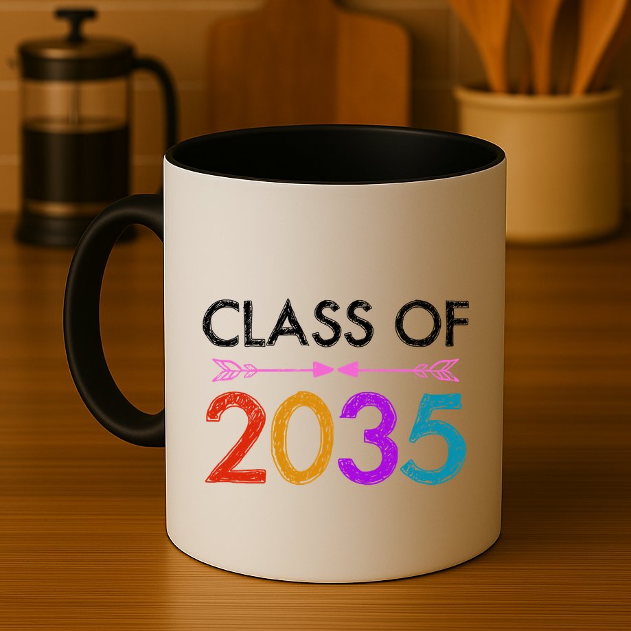 Class Of 2035 Cute Graduation Mug