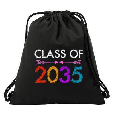 Class Of 2035 Cute Graduation Drawstring Bag