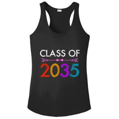 Class Of 2035 Cute Graduation Ladies PosiCharge Competitor Racerback Tank