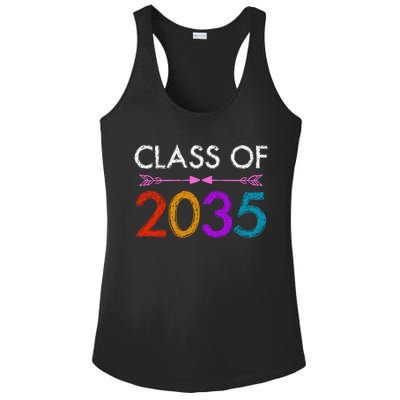 Class Of 2035 Cute Graduation Ladies PosiCharge Competitor Racerback Tank