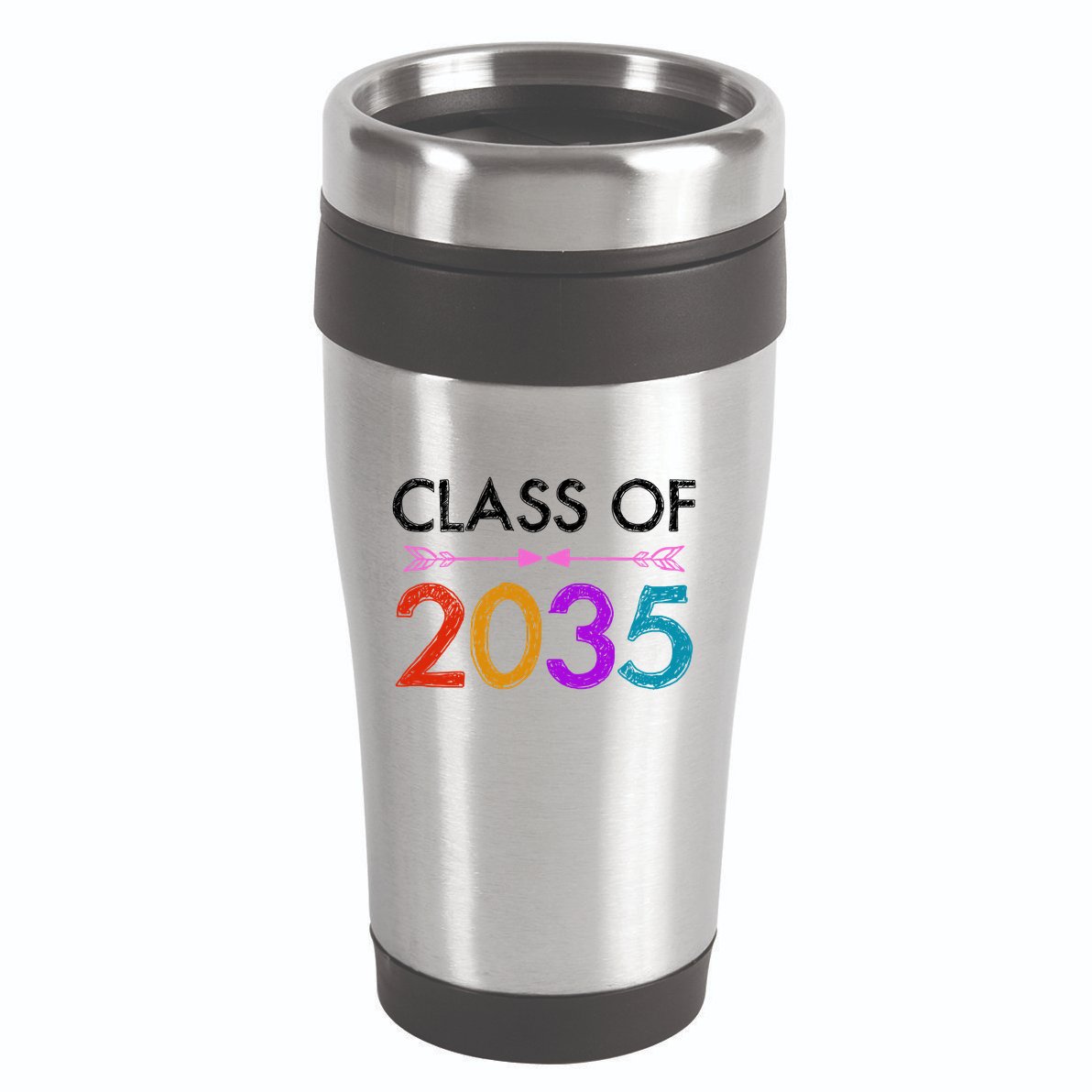 Class Of 2035 Cute Graduation 16oz Travel Tumbler