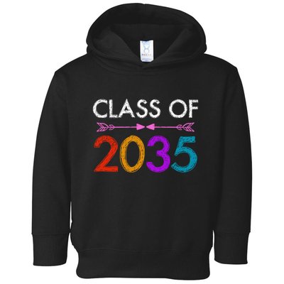 Class Of 2035 Cute Graduation Toddler Hoodie
