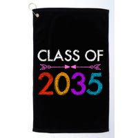 Class Of 2035 Cute Graduation Golf Towel