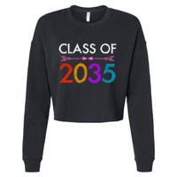 Class Of 2035 Cute Graduation Cropped Pullover Crew