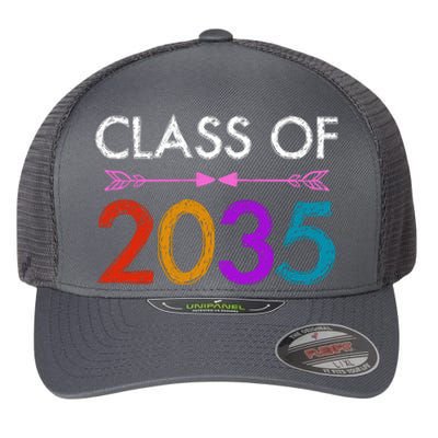 Class Of 2035 Cute Graduation Flexfit Unipanel Trucker Cap