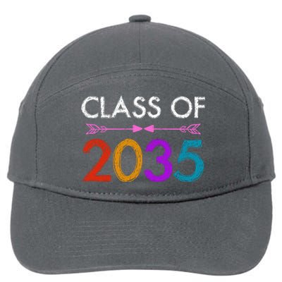 Class Of 2035 Cute Graduation 7-Panel Snapback Hat